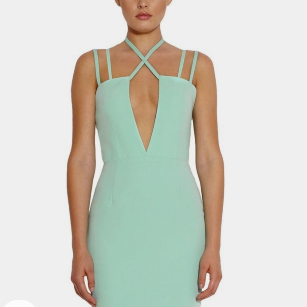 NWT AQ/AQ Killer Cut Out Knee Length Dress